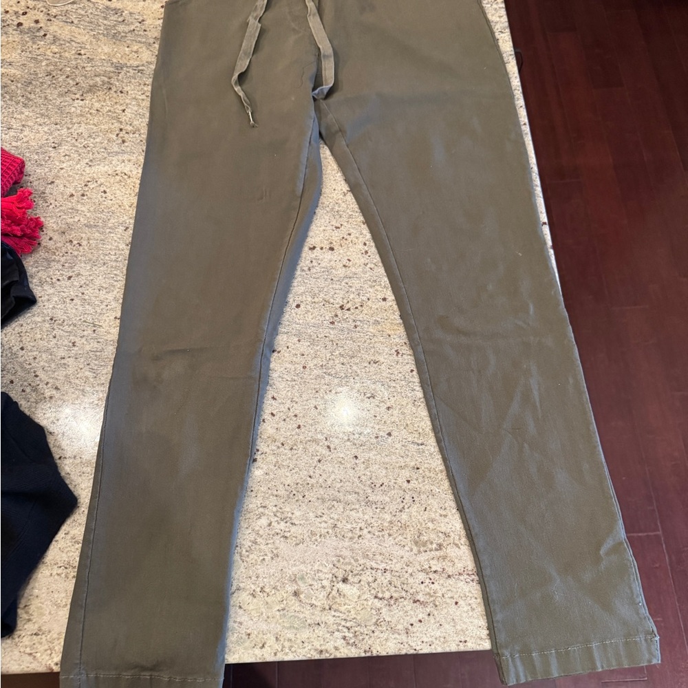 Women's Olive Straight Leg Pants